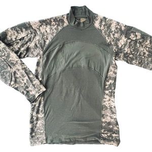MASSIF Army Combat Shirt Digital Desert Camo Compression Size XL